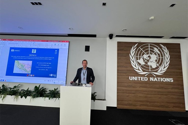 Naš kolega dr. sc. Ivan Vučković član je i konzultant za biologiju UNESCO-ova projekta DIKTAS II ispred Republike Hrvatske